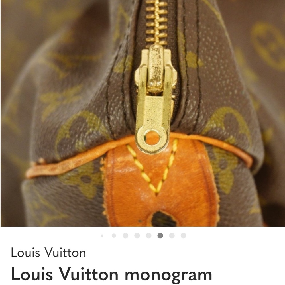 Louis Vuitton Monogram Toiletry Bag - Tan and Brown - Picture 9 of 12